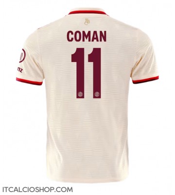 Bayern Munich Kingsley Coman #11 Terza Maglia 2024-25 Manica Corta